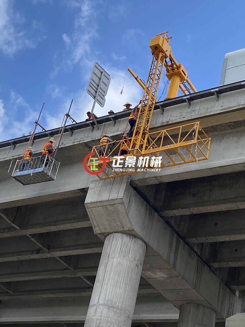 橋梁排水管安裝設備