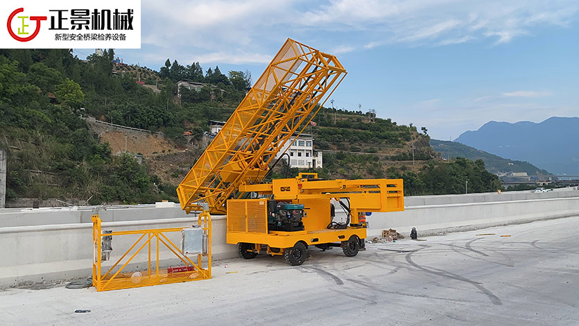 橋梁排水管安裝車