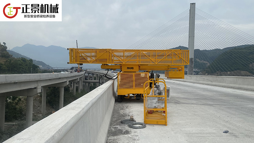 橋梁排水管安裝車