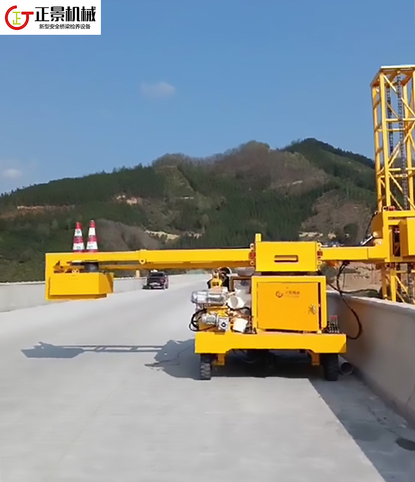 橋梁排水管安裝車